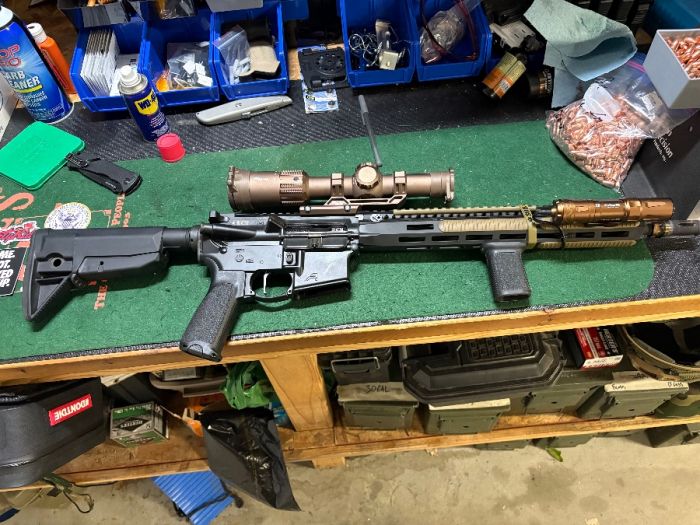 BCM 14.5” pinned and welded recce rifle