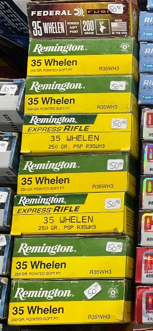 35 REMINGTON ammunition 35 REM ammo 250 gr 