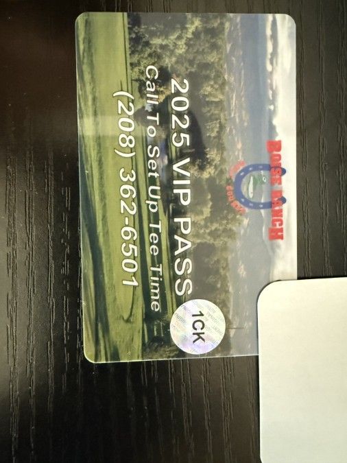 Boise Ranch 2025 VIP pass