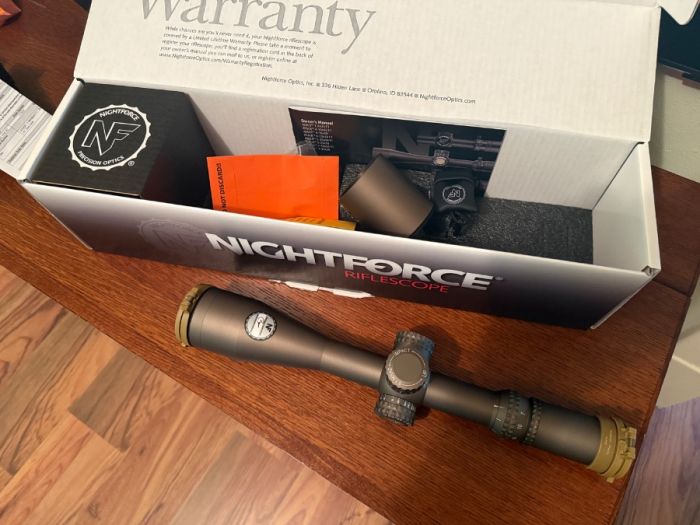 Nightforce ATACR F1 7-35x56mm Dark Earth - Mil-XT