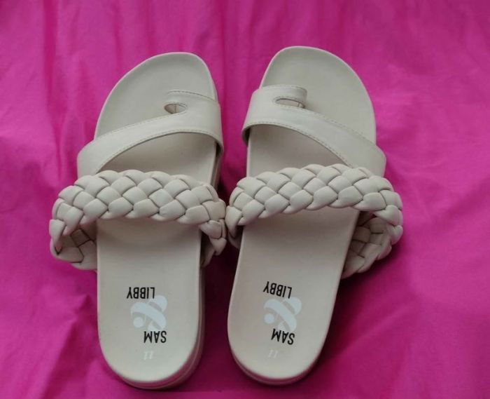  Sam &amp; Libby Women&#039;s Adelaide Footbed Sandal SZ 11