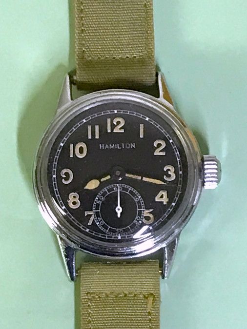 Hamilton WWII Man&#039;s Military Wrist Watch 1944