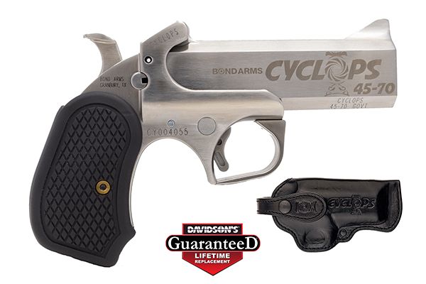Bond ArMS CYCLOPS 45/70 Polished Edition w/Holster