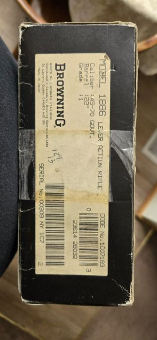 NOS Browning Model 1886