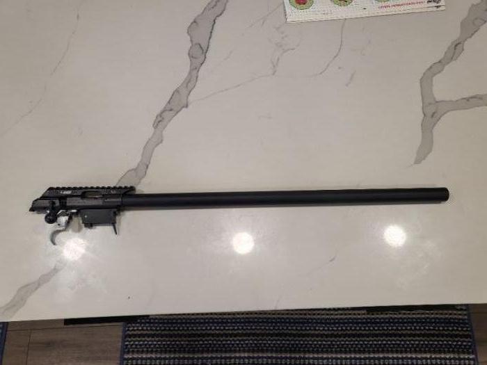 Cz 457 barreled action. LIJLA BARREL  22lr 