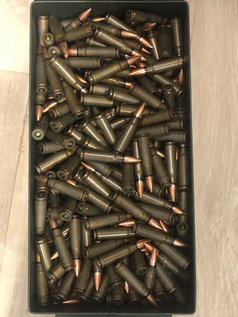 7.62x39 124gr FMJ - 1000 Rounds $400