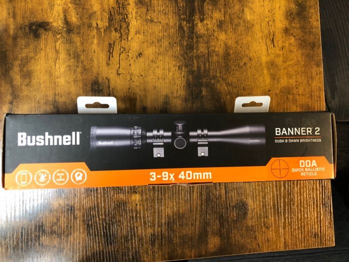 Bushnell Banner II 3x9 x 40mm Scope - New