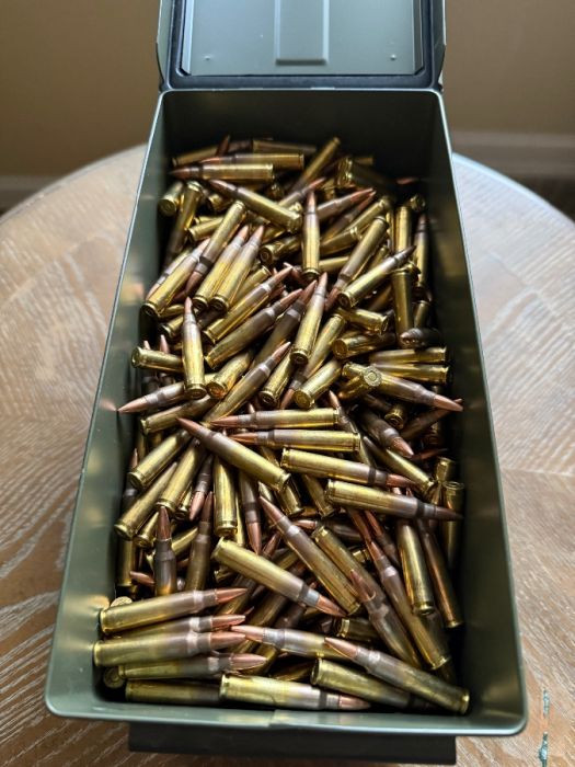 1,000 rounds of m193 5.56 55 grain Winchester ball