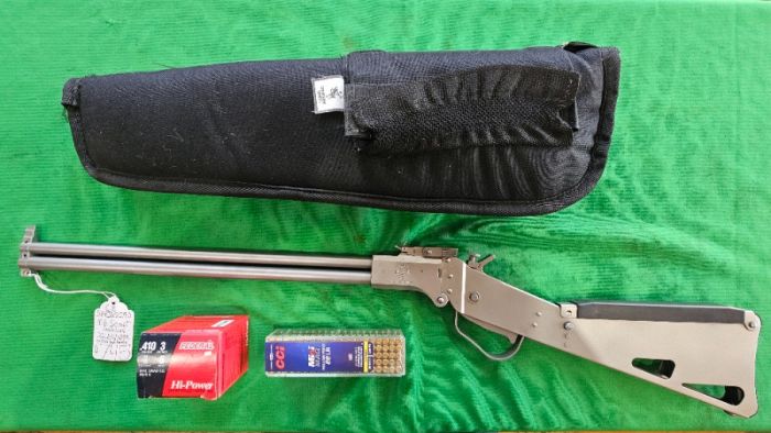 CZ/SPRINGFIELD M6 SCOUT STAINLESS 22LR/410 W/AMMO