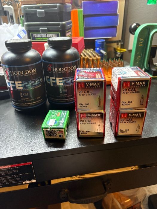 204 ruger components $120 for the lot 