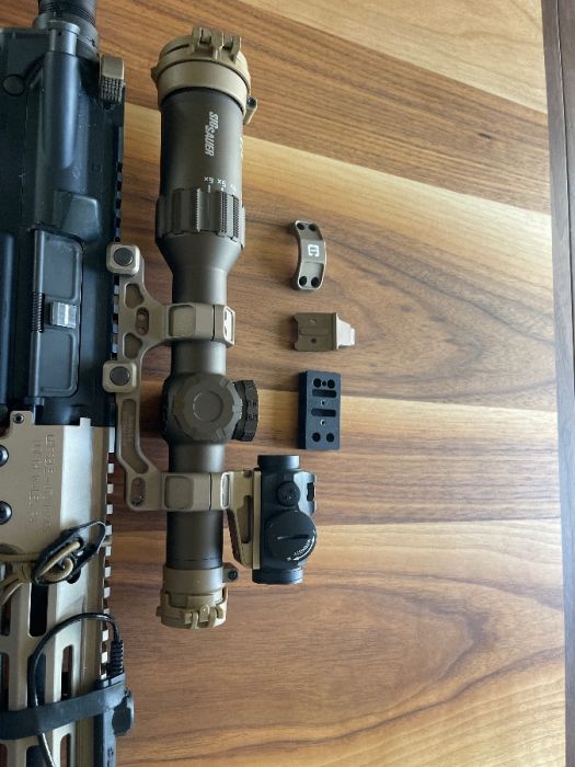 Tango6t 1-6 + badger ordinance mounts