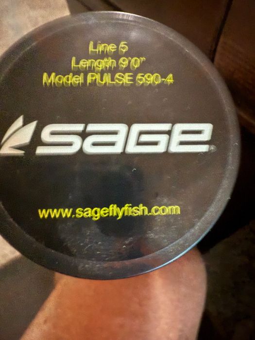 Sage Fly Fishing Rod, Abel FF Reel Brand New