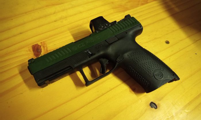 CZ P10C, Sig Romeo Zero, Ported, 9mm