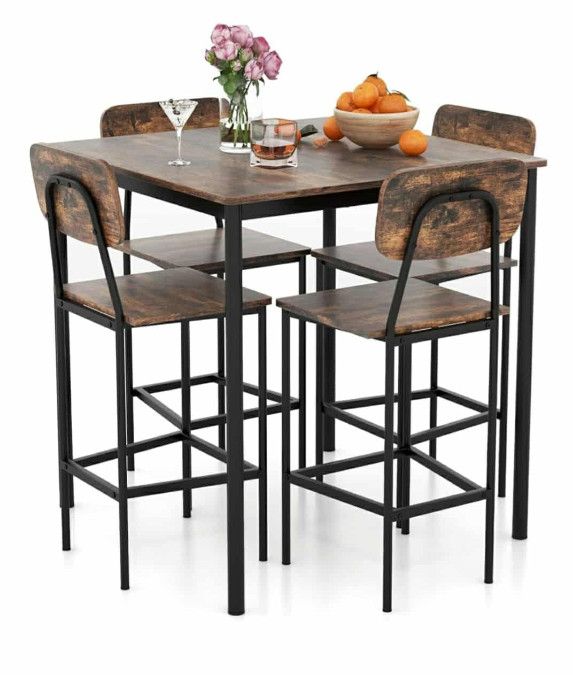Five Piece Dining Table Set