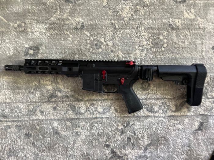 PSA 7.5&quot; 300BLK Folding AR pistol