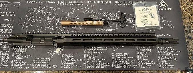 BCM 16in ELW MCMR Upper + Surefire Warcomp