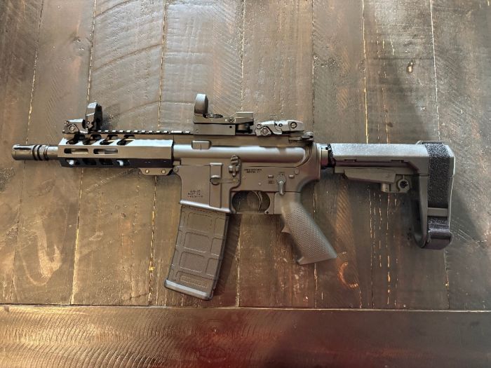 AR-15 Pistol 5.56 / .223 7.5” $750