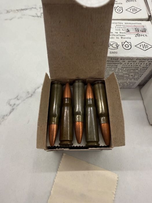 Non-corrosive 7.62x39 Russian AK-47 Ammo