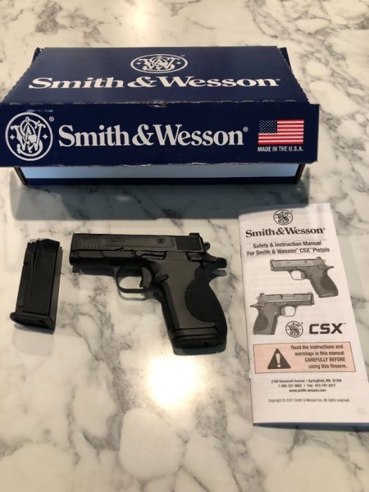 Smith and Wesson CSX ultra compact 9mm
