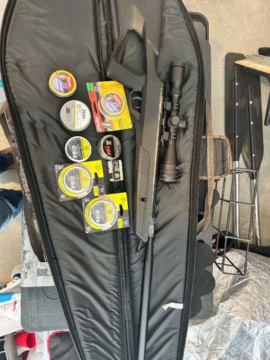 Benjamin 22 air gun model BTN292 w extras