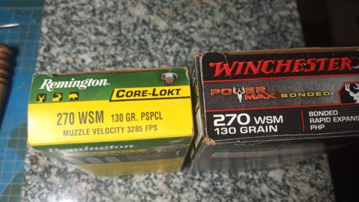 2 boxes of 20, Winchester 270 Short Mag sale or tr