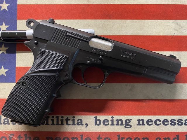 Very Nice! FM Hi-Power 9mm Semi-Auto Pistol 