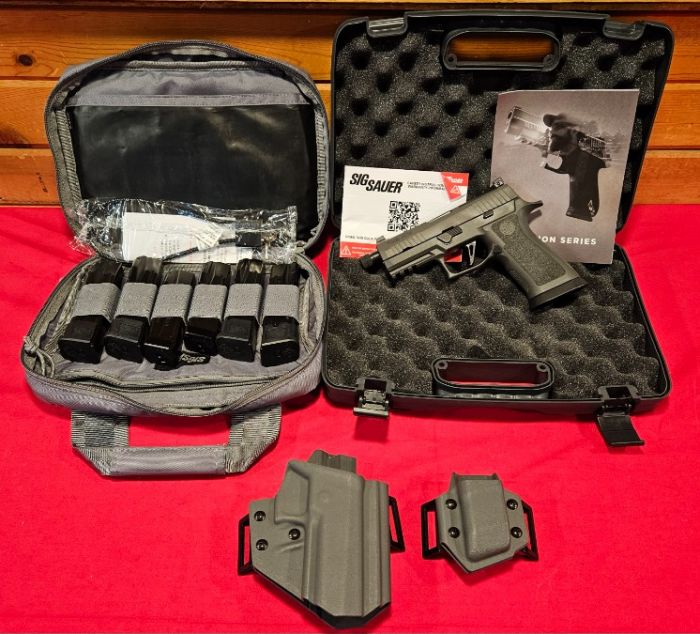 SIG SAUER P320 X CARRY LEGION 9MM W EXTRAS P-24294