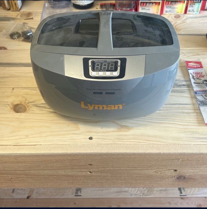 Lyman ultrasonic case cleaner