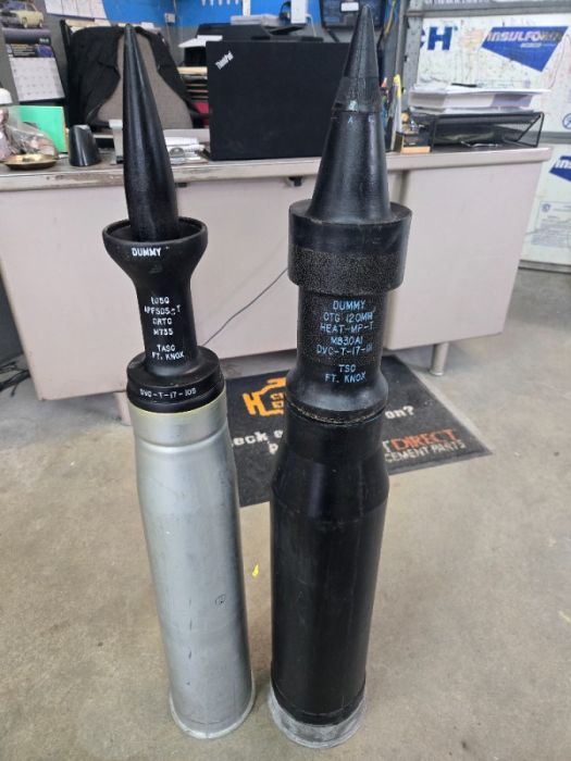 Tank Training rounds 