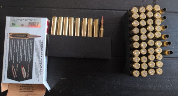 300PRC 300 PRC Hornady Ammo and Brass 225Gr