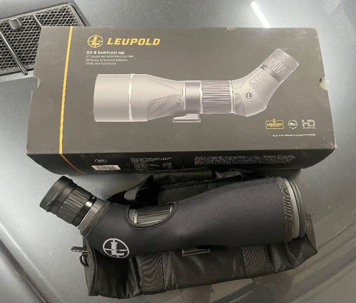 Leupold SX-5 Santiam HD 27-55x80 Spotting Scope