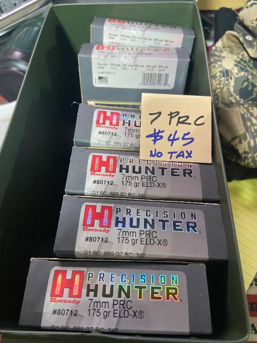 Hornady 7mm PRC ELD-X