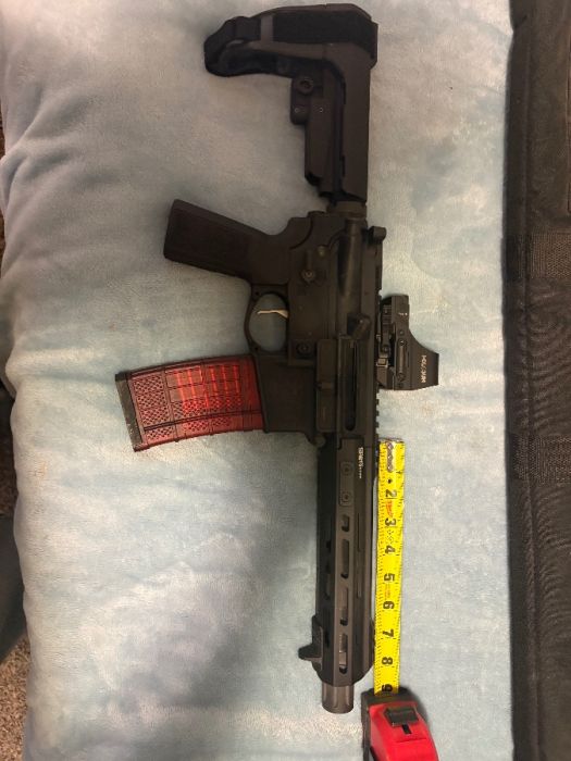 Springfield saint 7” barrel (w/ halosun or vortex)