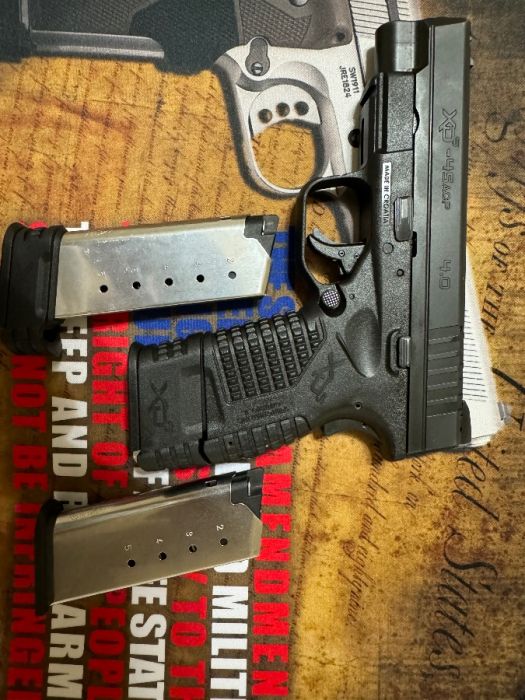 Springfield XDS 45ACP 4.0 with 3 mags 