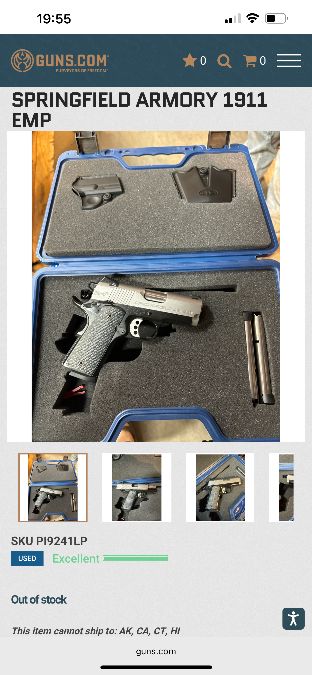 Springfield Armory 1911 EMP .40 S&amp;W