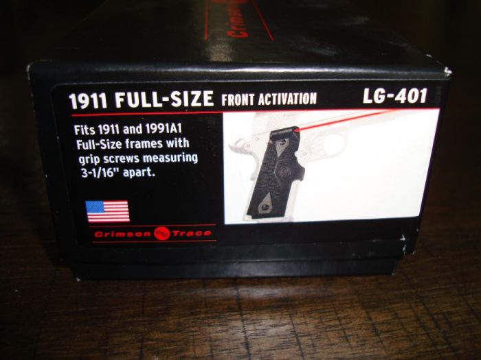 Crimson Trace 1911 Laser Grip LNIB