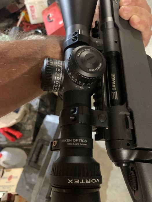 Vortex strike eagle 5x25x56 MOA trade