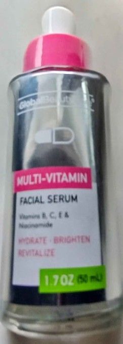 Global Beauty Care Multi-Vitamin Facial Serum 1.7o