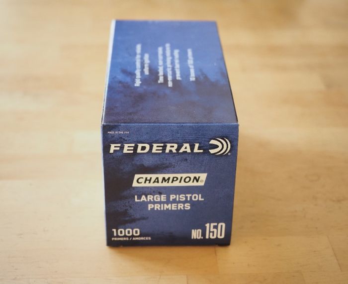1000 Federal Large Pistol Primers 