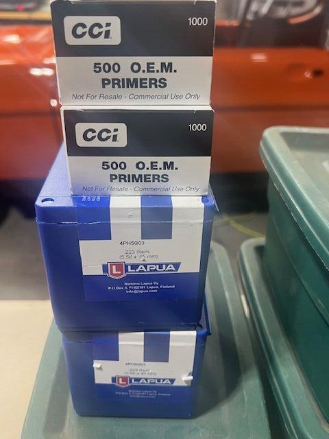 Assorted Reloading Supplies 