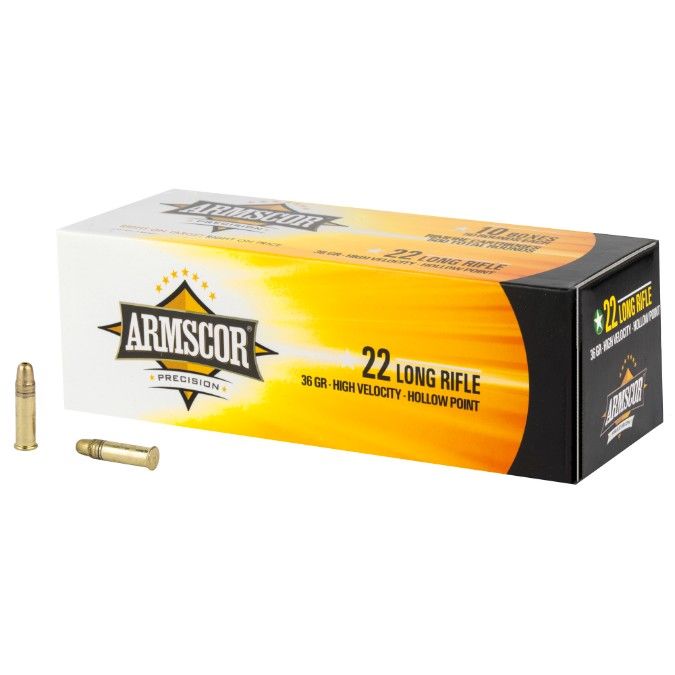 Armscor Precision 22lr 36gr HV HP 50rds