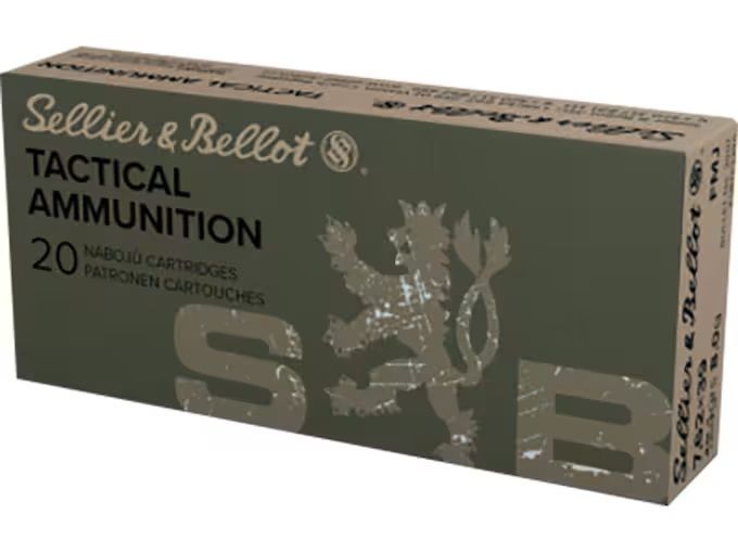 7.62x39 Brass Cased S&amp;B 124gr FMJ 600 round case