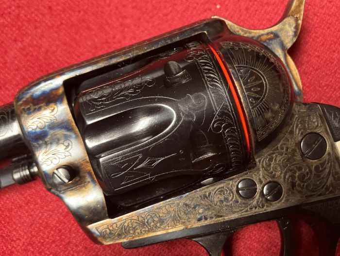 Traditions 1873 45LC Engraved C.C. 4.75&quot; 6rd