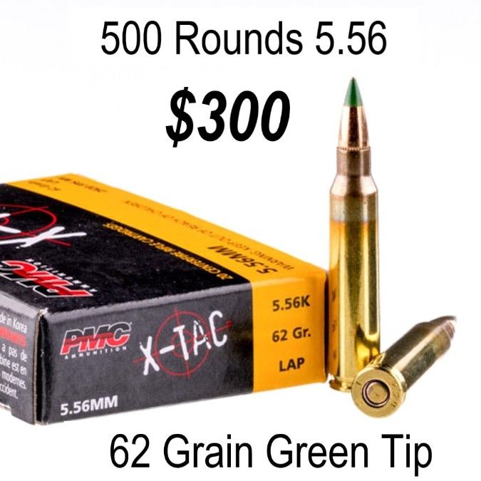 5.56 Green Tip $275