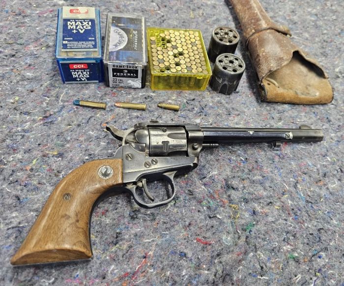 Ruger Single-Six 22 LR &amp; 22 WMR  revolver