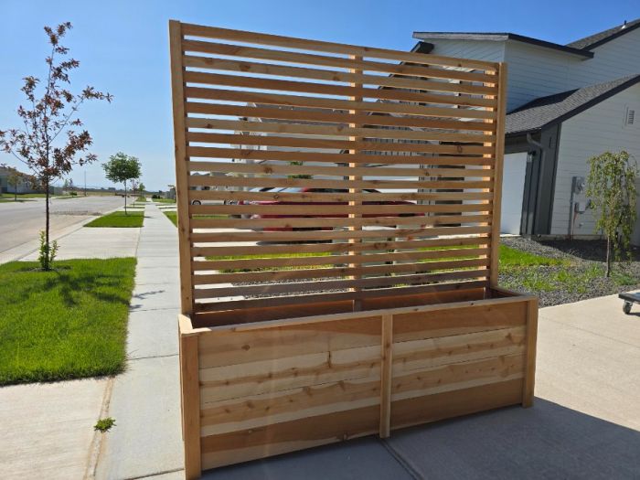 Cedar Planter Boxes