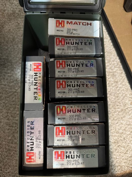 Hornady precision hunter 300 prc 