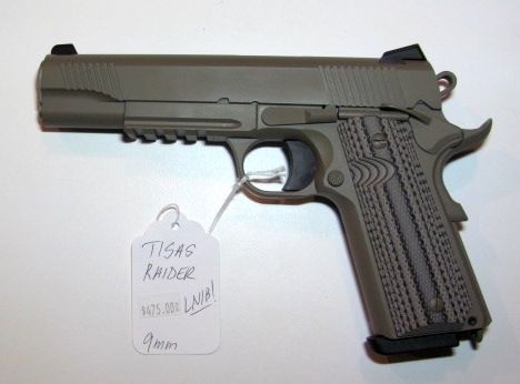 Tisas Raider 1911 FDE 5&quot; 9mm pistol LNIB