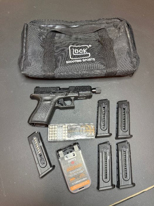 Glock 44 .22LR threaded barrel