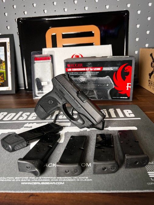 Nice Used Ruger LC 380 with extras 